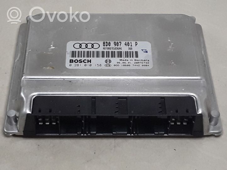 Audi A4 S4 B5 8D Sterownik / Moduł ECU 8D0907401P