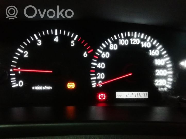 Toyota Corolla Verso E121 Compteur de vitesse tableau de bord 8380013150