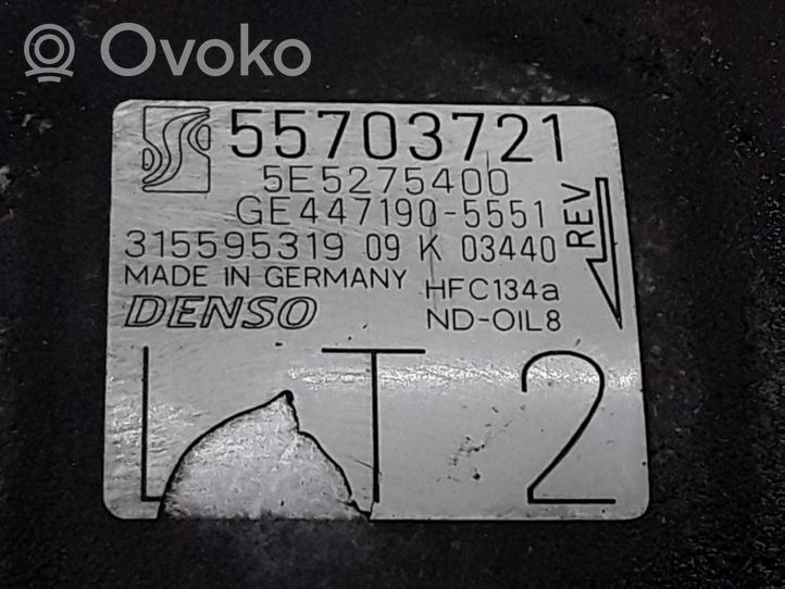 Opel Corsa D Oro kondicionieriaus kompresorius (siurblys) 55703721