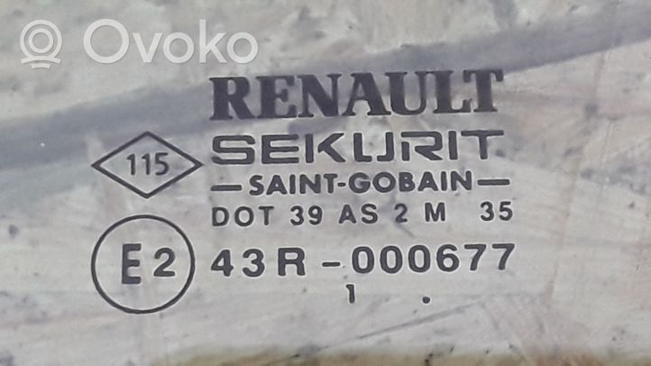 Renault Vel Satis Etuoven ikkunalasi, neliovinen malli E243R000677