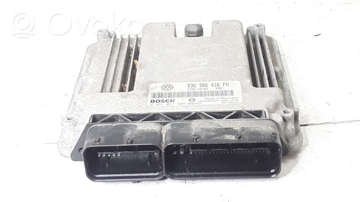 Seat Altea Sterownik / Moduł ECU 0281011909