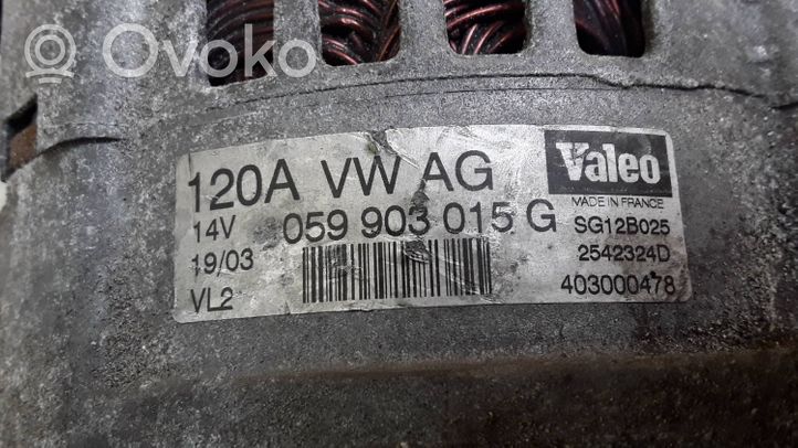 Volkswagen PASSAT B5.5 Alternator 059903015G