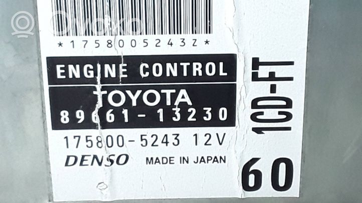 Toyota Corolla E120 E130 Calculateur moteur ECU 8966113230