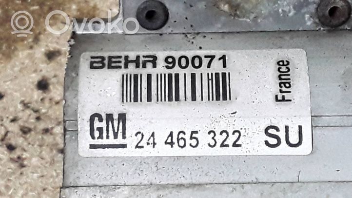 Opel Zafira A Radiador de refrigeración del A/C (condensador) 90071