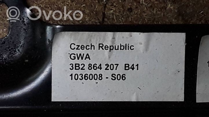 Volkswagen PASSAT B5 Podłokietnik tunelu środkowego 3B2864207