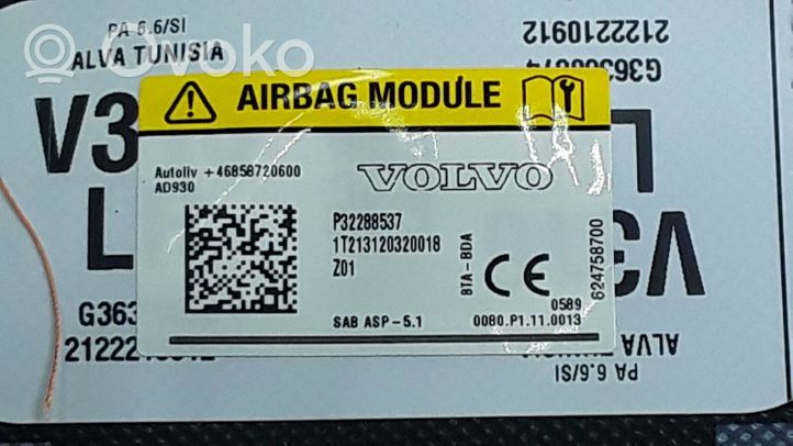 Volvo XC40 Poduszka powietrzna Airbag fotela P32288537