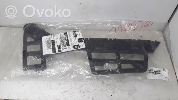 Hyundai i30 Staffa di rinforzo montaggio del paraurti posteriore 86614G4200