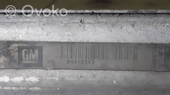 Opel Vectra C Radiador del refrigerante 24418343