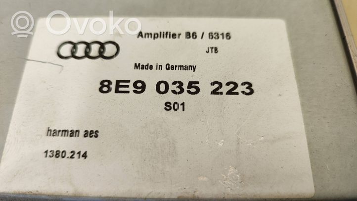 Audi A4 S4 B6 8E 8H Amplificateur de son 8E9035223