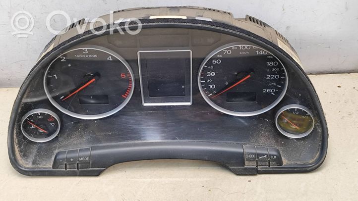 Audi A4 S4 B6 8E 8H Compteur de vitesse tableau de bord 8E0920900K