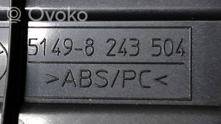 BMW X5 E53 Poszycie / Tapicerka klapy tylnej bagażnika 8402197