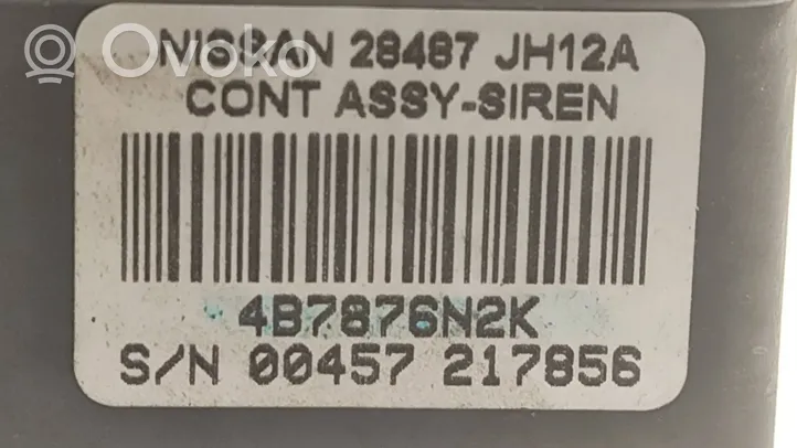 Nissan Qashqai Hälytyssireeni 28487JH12A