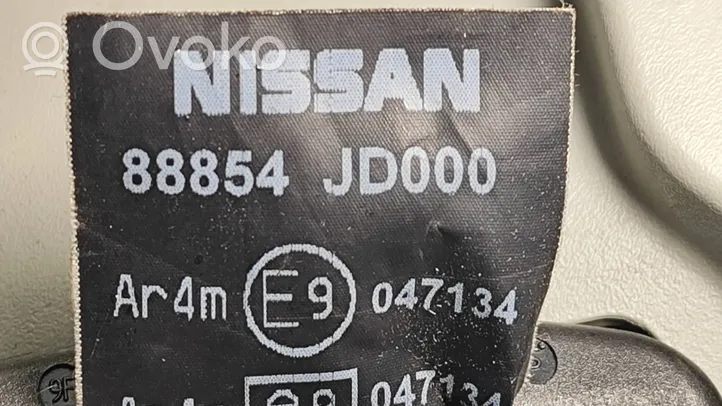 Nissan Qashqai Pas bezpieczeństwa fotela tylnego środkowego 88854JD000