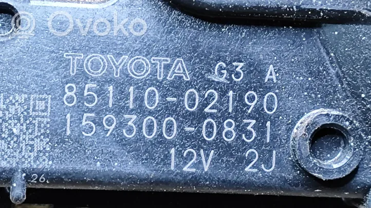 Toyota Auris 150 Etupyyhkimen vivusto ja moottori 1593000831