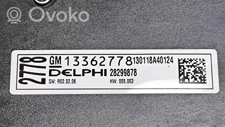 Opel Meriva B Moduł / Sterownik dziku audio HiFi 13362778