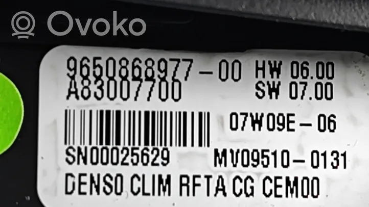 Citroen C4 I Picasso Steuergerät Klimaanlage 9650868977