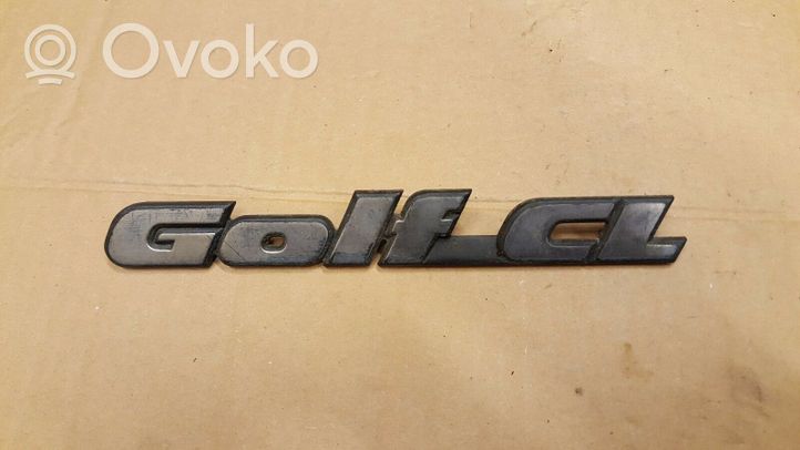 Volkswagen Golf II Logo portiera di carico posteriore 191853687K