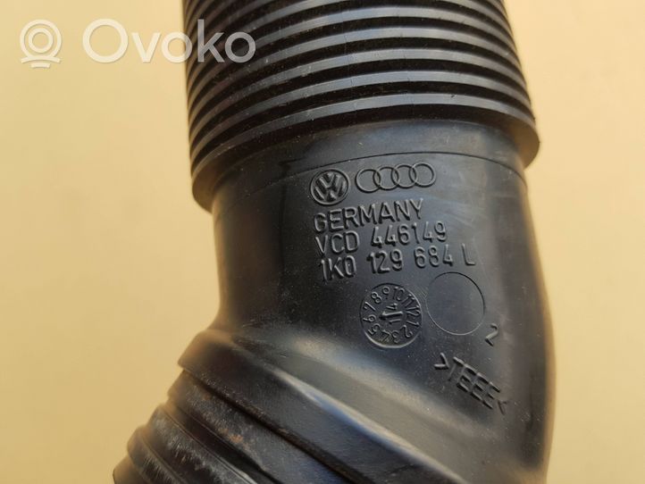 Volkswagen Eos Rura / Wąż dolotowy powietrza 1K0129684L