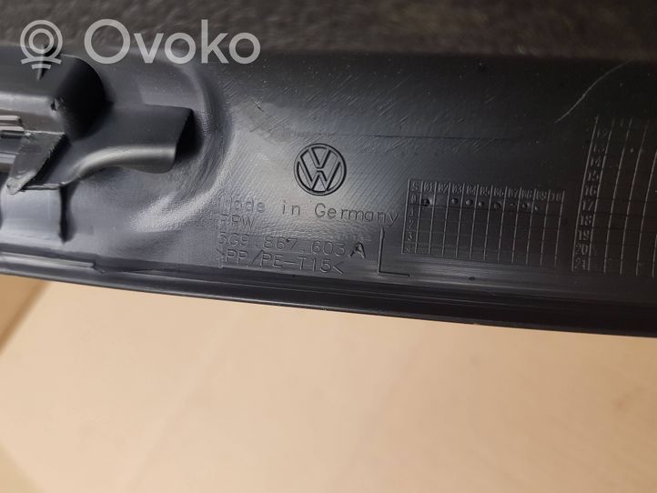 Volkswagen Golf VII Viršutinė apdaila (prie lango) 5G9867603A