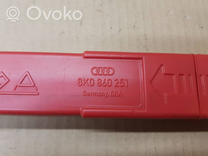 Volkswagen Golf VII Cartel de señalización de peligro 8K0860251