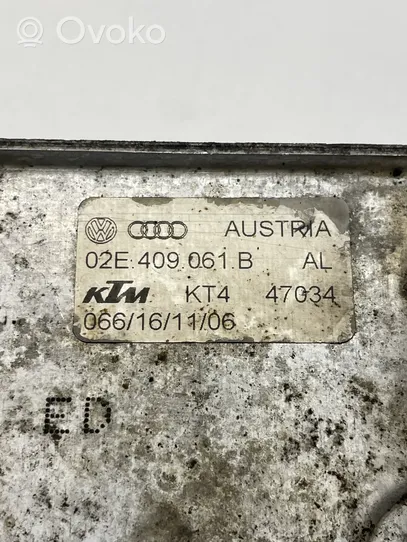 Volkswagen PASSAT B6 Vaihteistoöljyn jäähdytin (käytetyt) 02E409061B