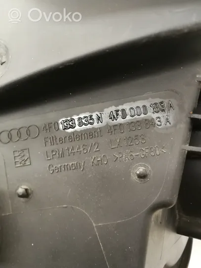 Audi A6 S6 C6 4F Boîtier de filtre à air 4F0955453