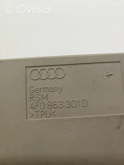 Audi A6 S6 C6 4F Wkładka schowka tunelu środkowego 4F0863301D