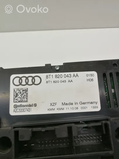 Audi A4 S4 B8 8K Centralina del climatizzatore 8T1820043AA