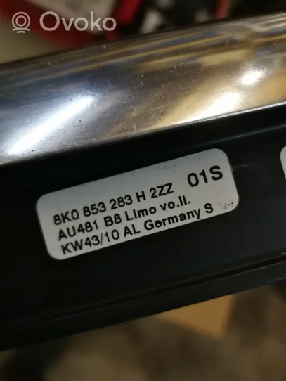 Audi A4 S4 B8 8K Priekinių durų stiklo apdaila 8K0853283F