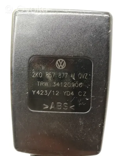 Volkswagen Caddy Front seatbelt buckle 2K0857877M