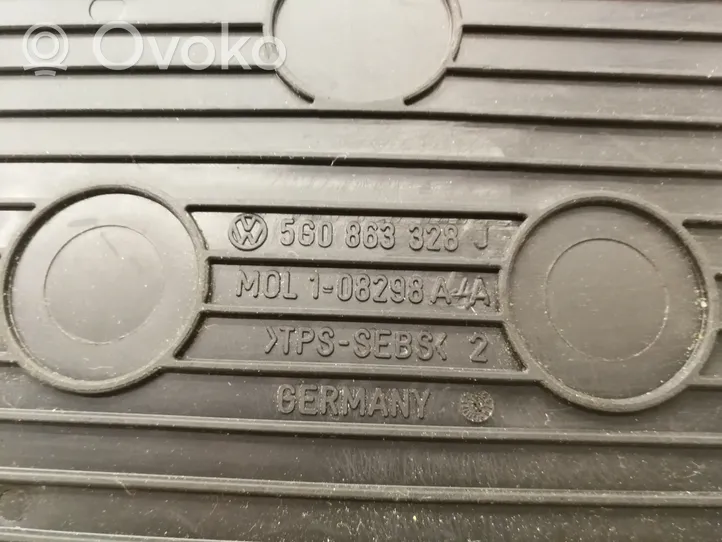 Volkswagen Golf VII Base bandeja/cajón de consola central 5G0863328J
