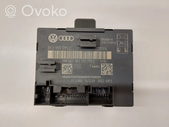 Audi A4 S4 B8 8K Centralina/modulo portiere 8K0959795C