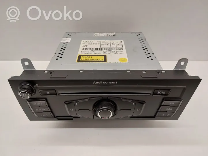 Audi A4 S4 B8 8K Radio/CD/DVD/GPS-pääyksikkö 8T2035186C