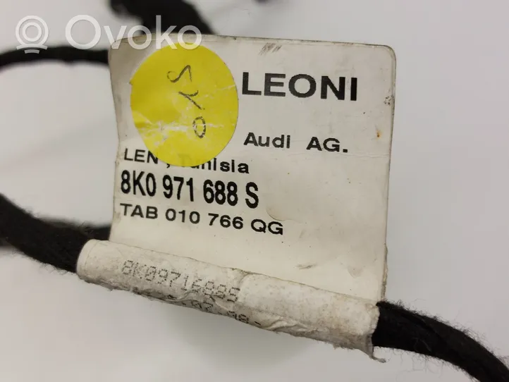 Audi A4 S4 B8 8K Rear door wiring loom 8K0971688S