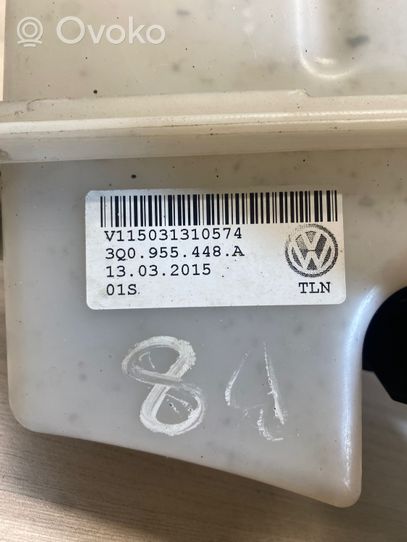 Volkswagen PASSAT B8 Zbiornik płynu do spryskiwaczy szyby przedniej / czołowej 3q0955448a