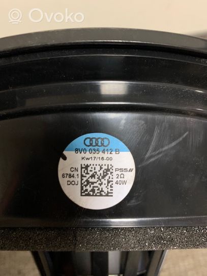 Audi A3 S3 8V Subwoofer-bassokaiutin 8V0035412B