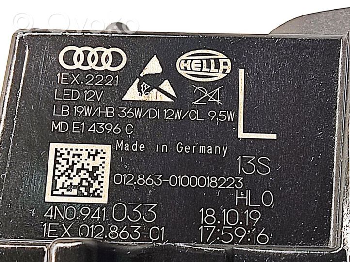 Audi A8 S8 D5 Lampa przednia 4N0941033