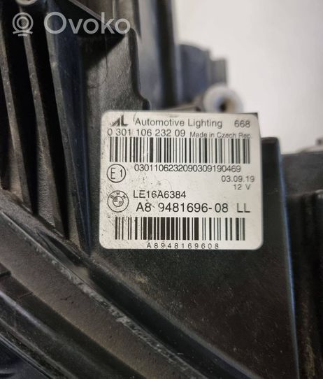 BMW 3 G20 G21 Lampa przednia 9481696