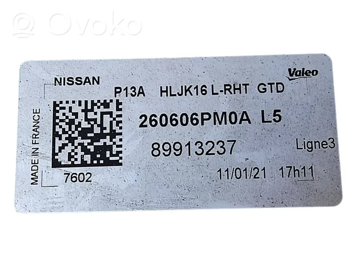 Nissan Juke II F16 Etu-/Ajovalo 89913237