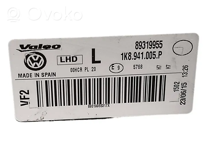 Volkswagen Scirocco Lampa przednia 1K8941005P