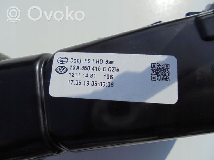 Volkswagen T-Roc Kojelaudan sivutuuletussuuttimen kehys 2GA858415C