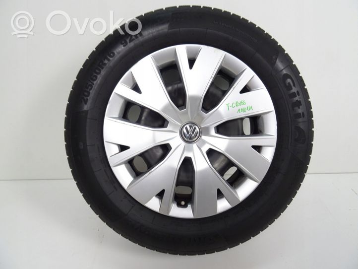 Volkswagen T-Cross R16-alumiinivanne 2Q0601027H