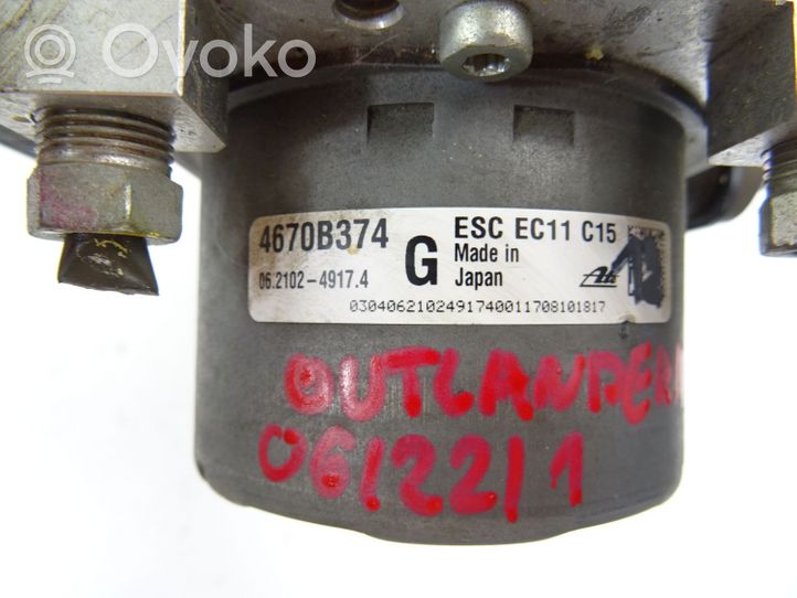 Mitsubishi Outlander Pompa ABS 46670B374