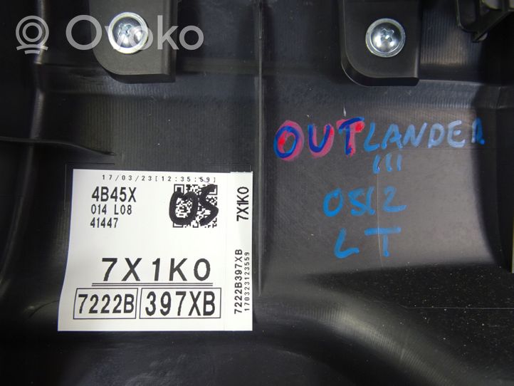 Mitsubishi Outlander Takaoven verhoilu K034AMCG4B45X