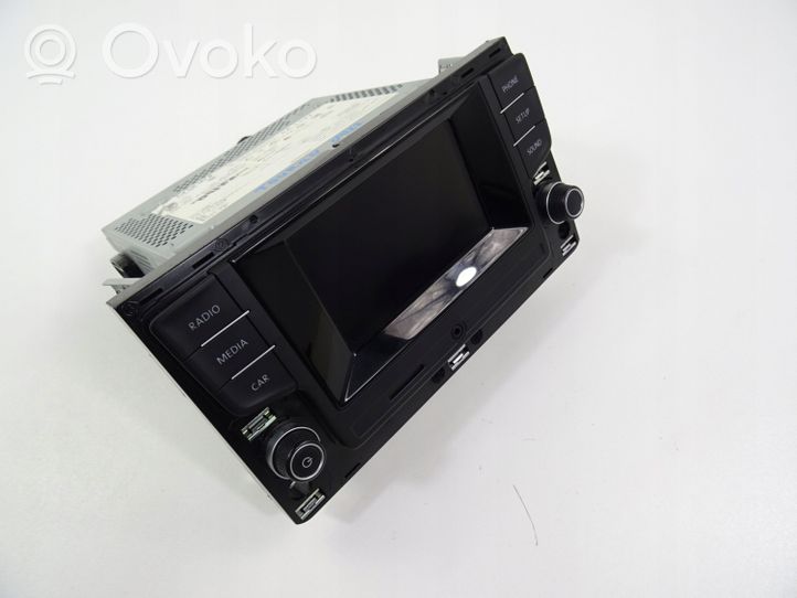 Volkswagen Touran III Radio/CD/DVD/GPS-pääyksikkö 510035888B