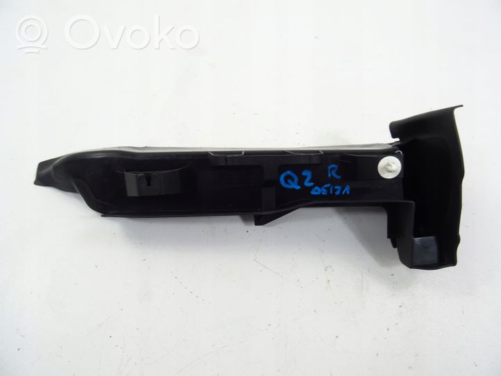 Audi Q2 - Rivestimento paraspruzzi passaruota anteriore 81A821170