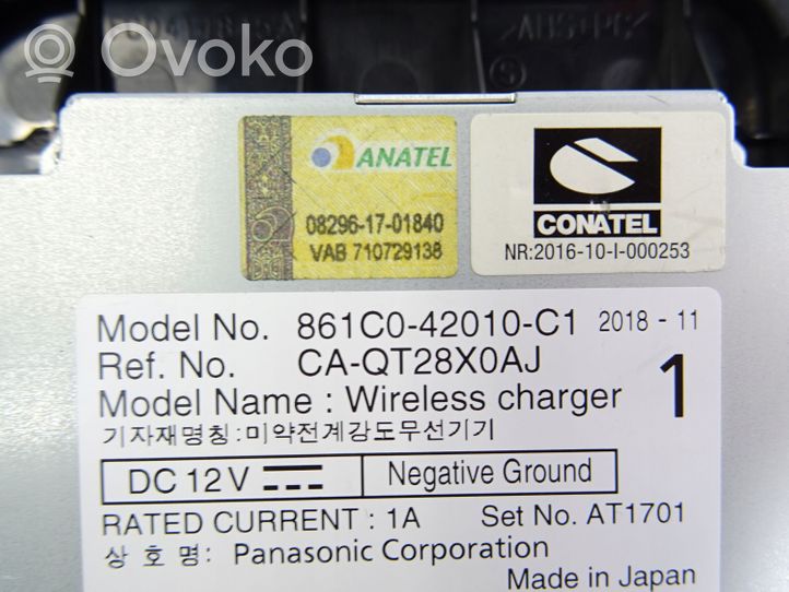 Toyota RAV 4 (XA50) Module de charge sans fil 861C042010C1