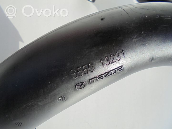 Mazda 3 II Przewód / Wąż chłodnicy S55013231