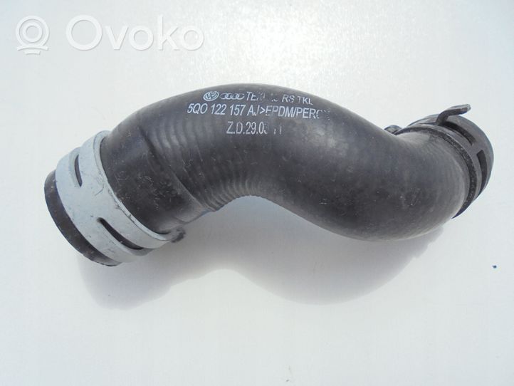 Volkswagen Tiguan Engine coolant pipe/hose 5Q0122157AJ