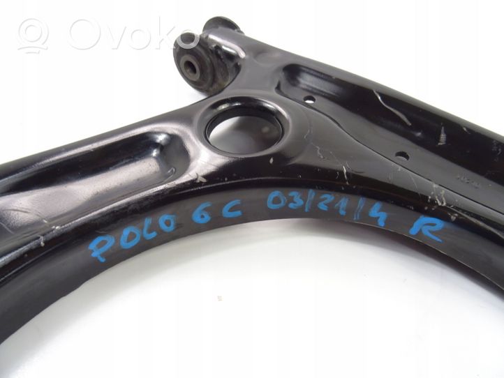 Volkswagen Polo V 6R Braccio di controllo sospensione anteriore inferiore/braccio oscillante 6R0407152F